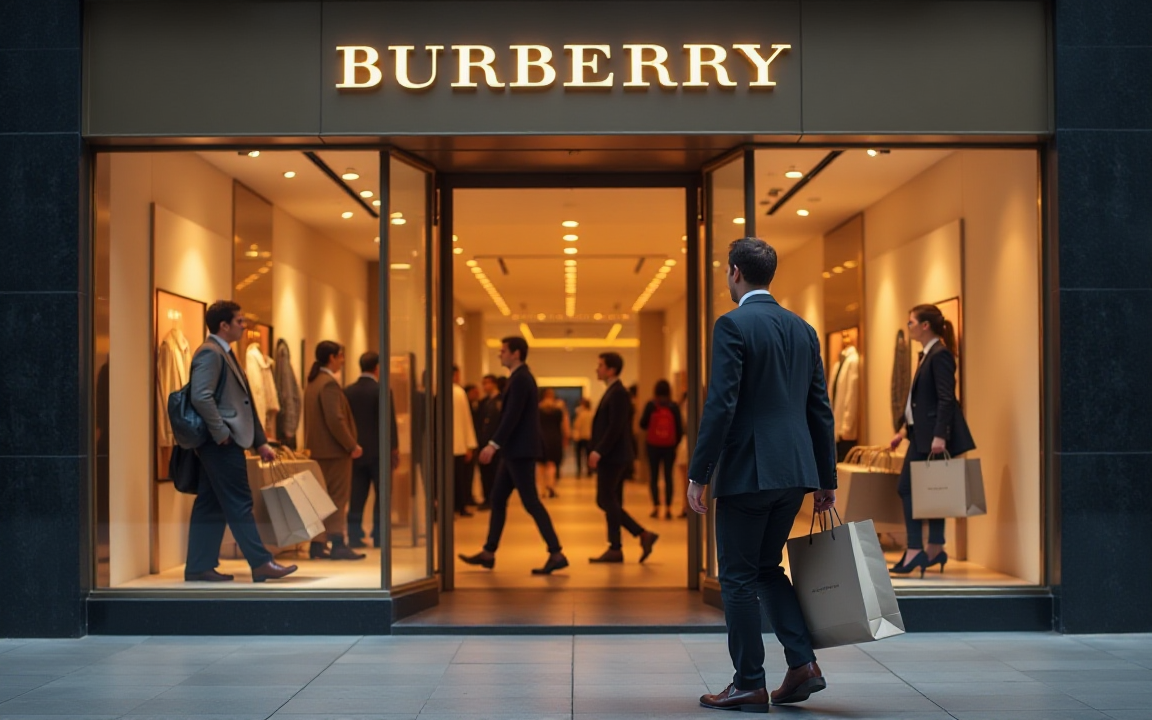 Burberry share price,