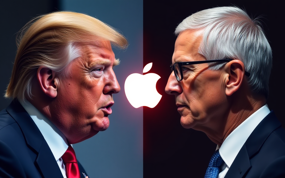 Trump tariffs on apple, apple stock, Tim Cook, Apple india production