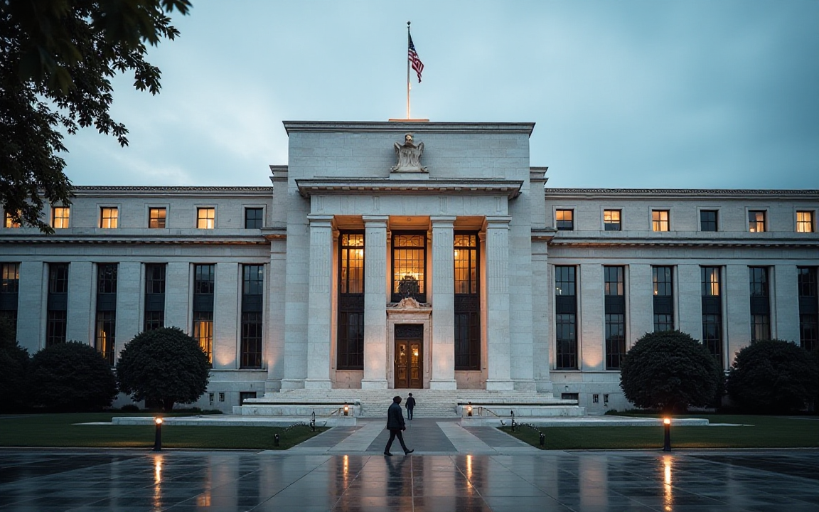 Powell says Fed will wait to assess inflation impact from tariffs before adjusting rates.