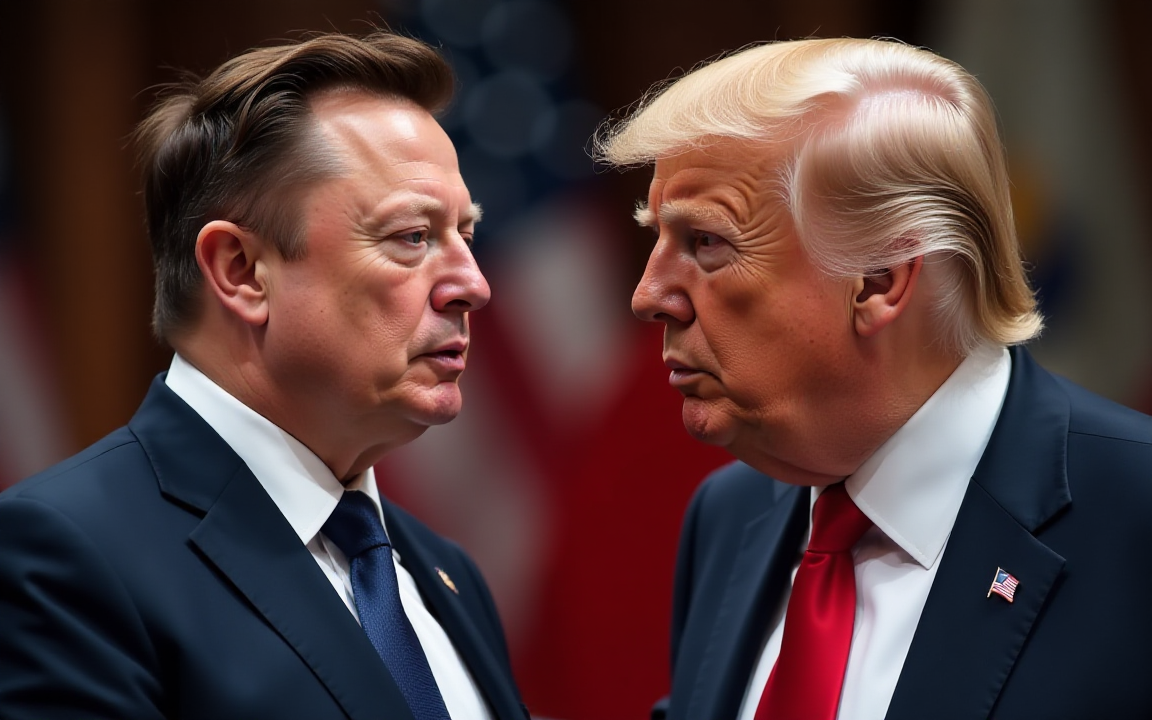 Elon Musk and Donald Trump